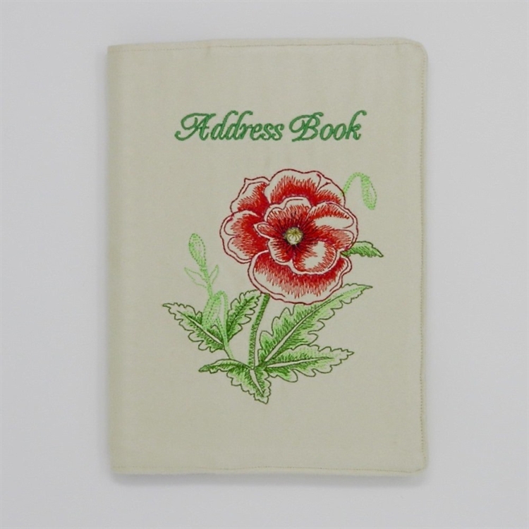 Red Poppy Address Book