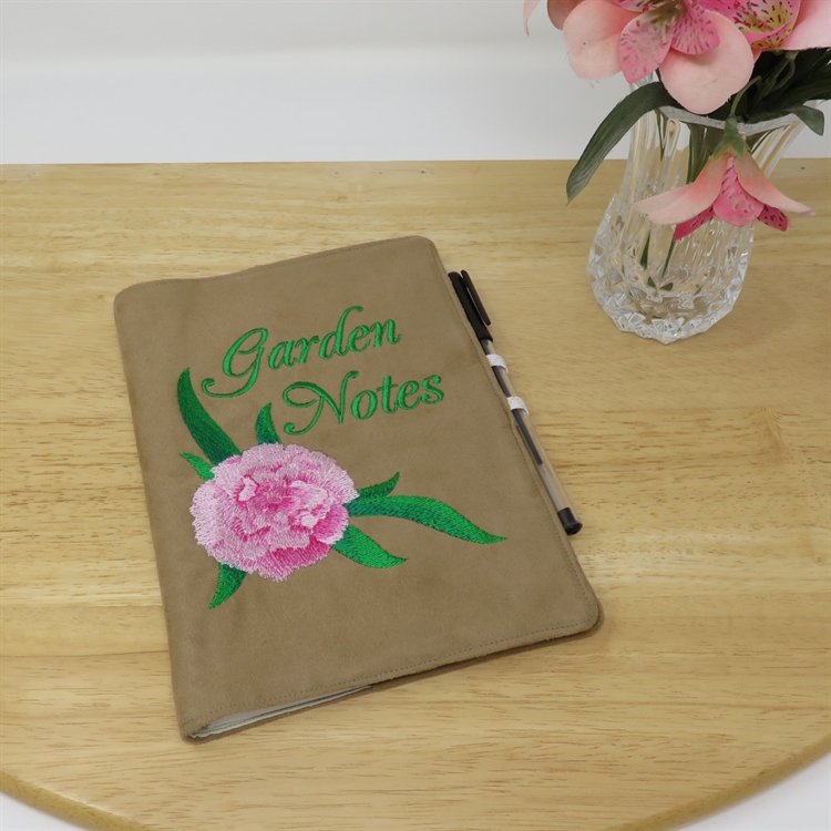 Carnation Garden Notes A5 Notebook